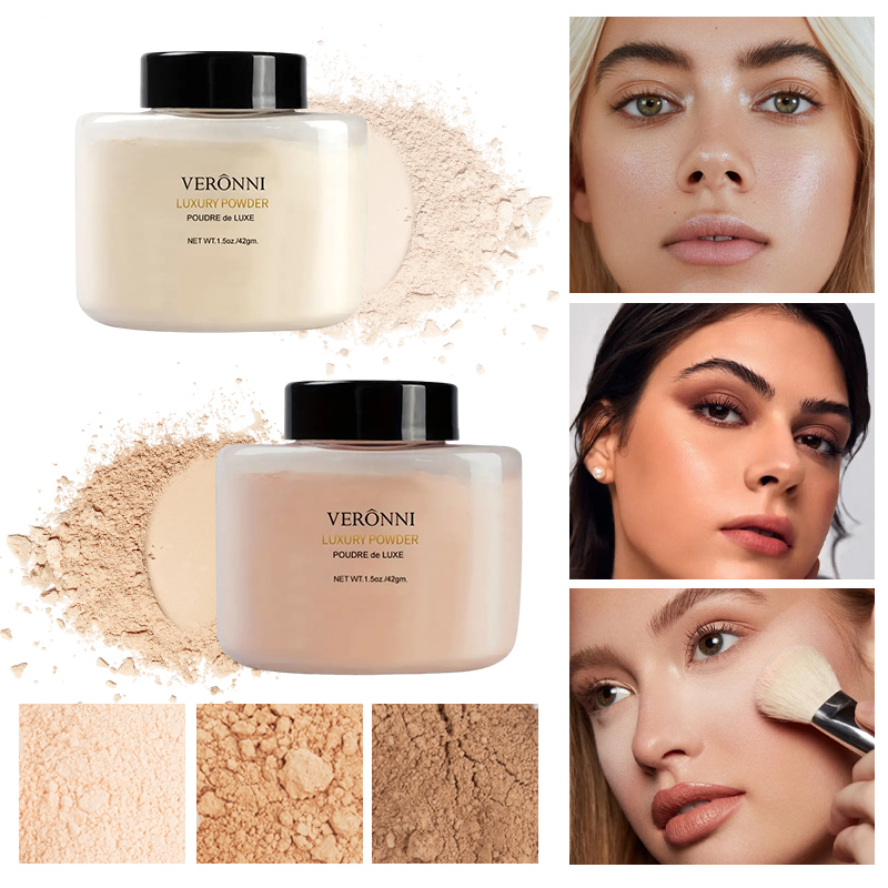 Luxury Skincare Tools - 6-цветная роскошная пудра, женская основа для