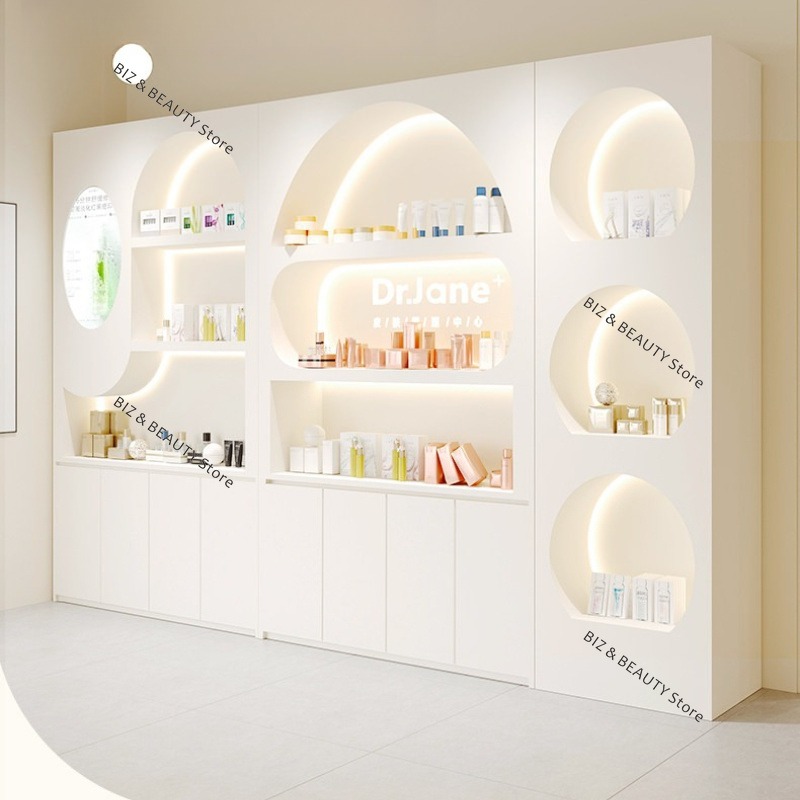 Элитный витринный шкаф для кос – обзор и цена Luxury Skincare Makeup