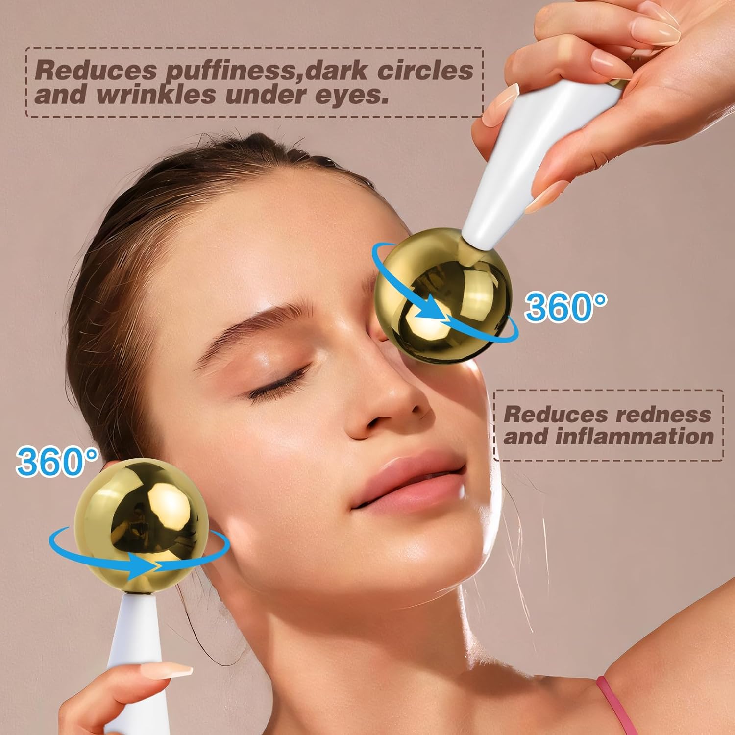 Ледяные шарики для лица, глаз, – обзор и цена Luxury Skincare Tools