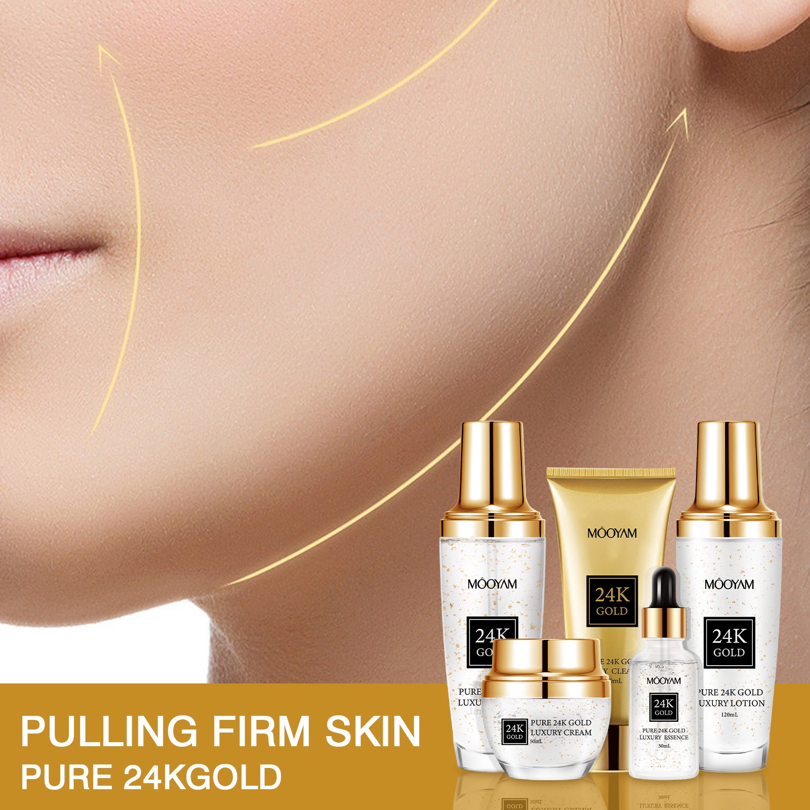 24-каратное золото, роскошный  – обзор и цена Luxury Skincare Line